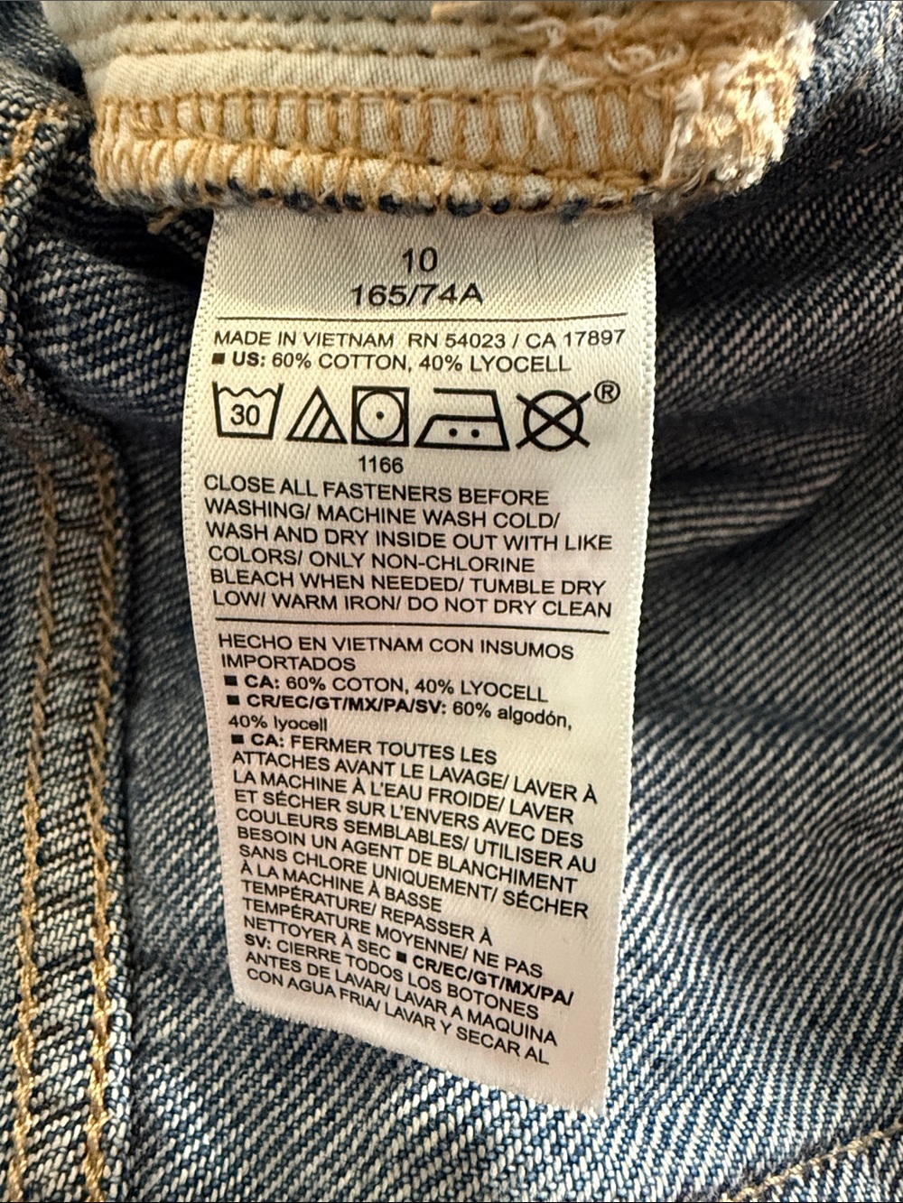 OLD NAVY | High-Rise Baggy Wide Leg Jeans with Side Studs - Picture 10 of 10